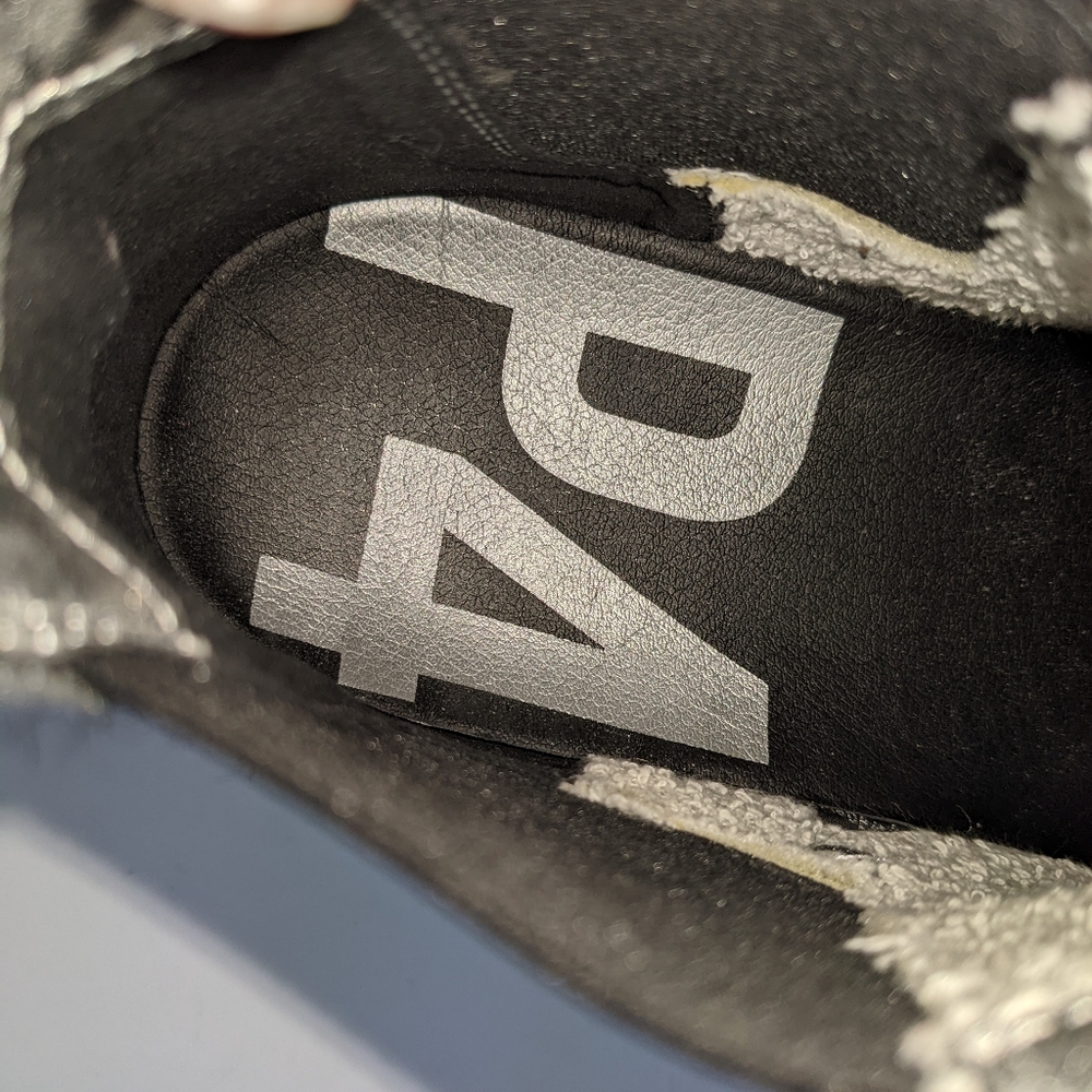 P448 Lucy high top calf hair platform sneakers - Picture 13 of 16